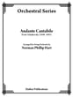 Andante Cantabile Orchestra sheet music cover